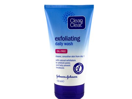 CLEAN & CLEAR EXFOLIATING DAILY WASH 150 ML Discount