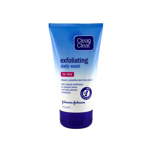 CLEAN & CLEAR EXFOLIATING DAILY WASH 150 ML Discount