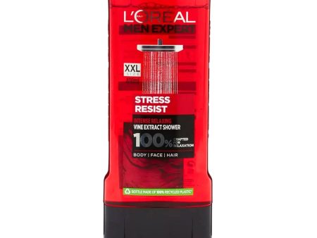 L OREAL MEN EXPERT STRESS RESIST RELAXING SHOWER GEL 400 ML Hot on Sale