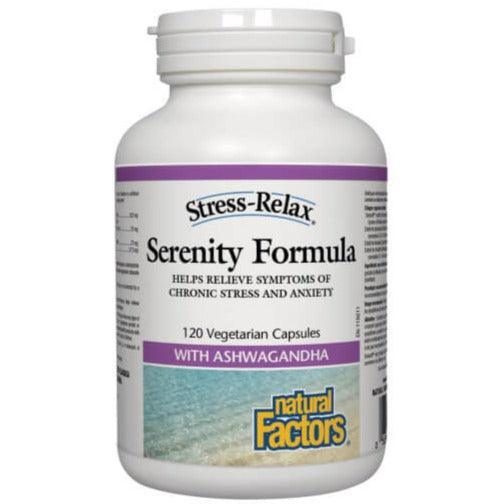 Natural Factors Stress-Relax Serenity Formula 120 Veggie Caps Discount