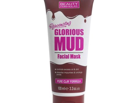 BEAUTY FORMULAS REJUVENATING GLORIOUS MUD FACIAL MASK 100 ML Online Hot Sale