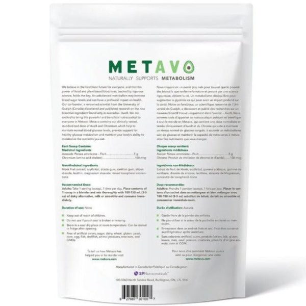 Metavo Dried Avocado 172g Online