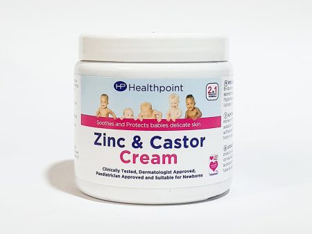 Healthpoint Zinc & Castor Oil Cream 225 g For Sale