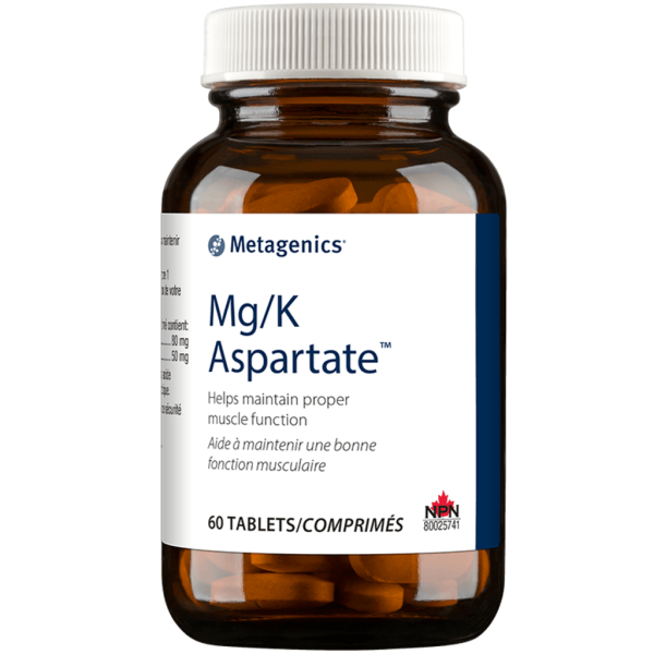 Metagenics Mg K Aspartate 60 Tablets Supply