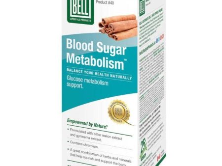 Bell Lifestyle Products Blood Sugar Metabolism 60 Veggie Capsules Sale